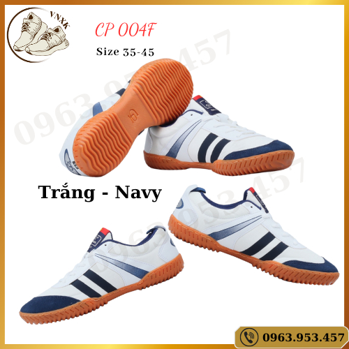 Giày đá bóng, giày đánh banh futsal 004F sân Futsal trong nhà, sân gỗ, sân si măng