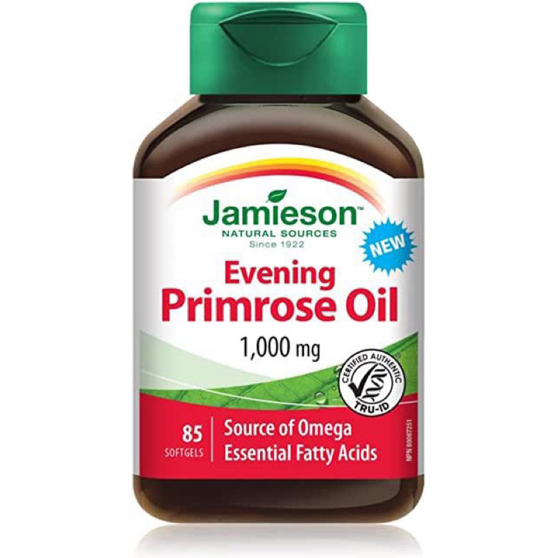 (Bill Costco Canada)Tinh dầu hoa anh thảo chiết suất cao 1000mg Jamieson 85v Canada 🇨🇦