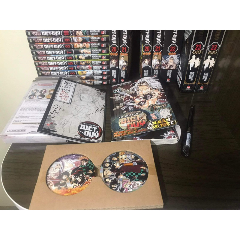 Lẻ bìa,quà tập 21,22đb