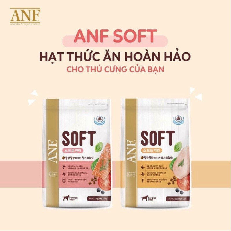 Thức Ăn Hạt Mềm Chó ANF Soft (Hàn Quốc)