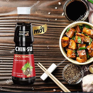 NƯỚC TƯƠNG CHINSU TỎI ỚT 330ML
