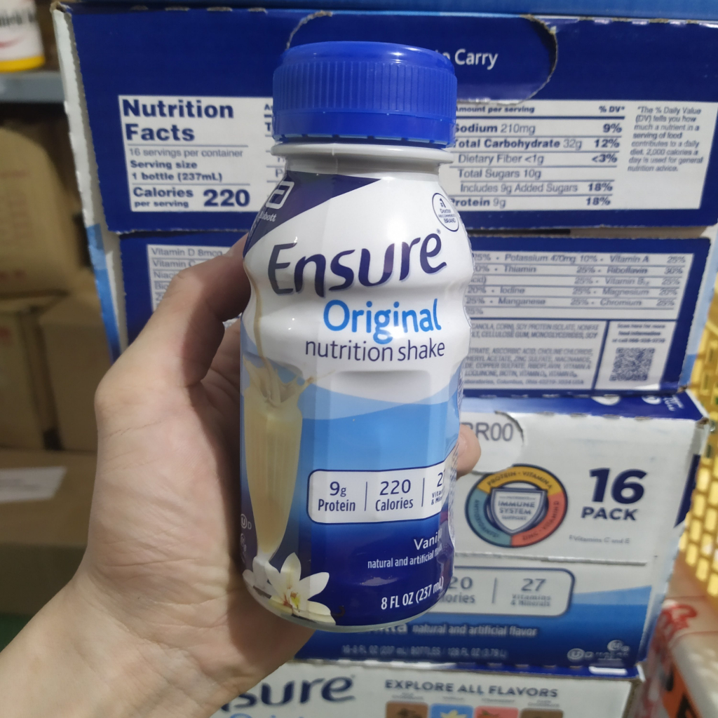 Sữa nước Ensure Abbott 237ml quatangme