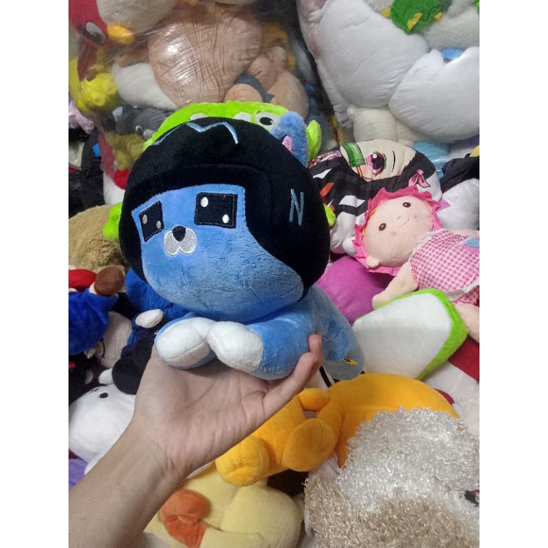 Gấu bông đầu moi trong kakao friend size 25-30cm