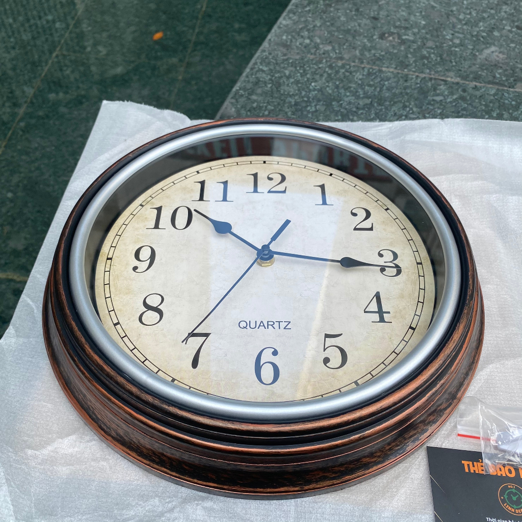 Đồng Hồ Treo Tường Decor Trang Trí Phòng Khách Kim Phong Cách Cổ Điển T05 - Đồng Hồ Treo Tường LINH DECOR