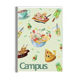Vở kẻ ngang có chấm B5 120 Trang Campus Coule