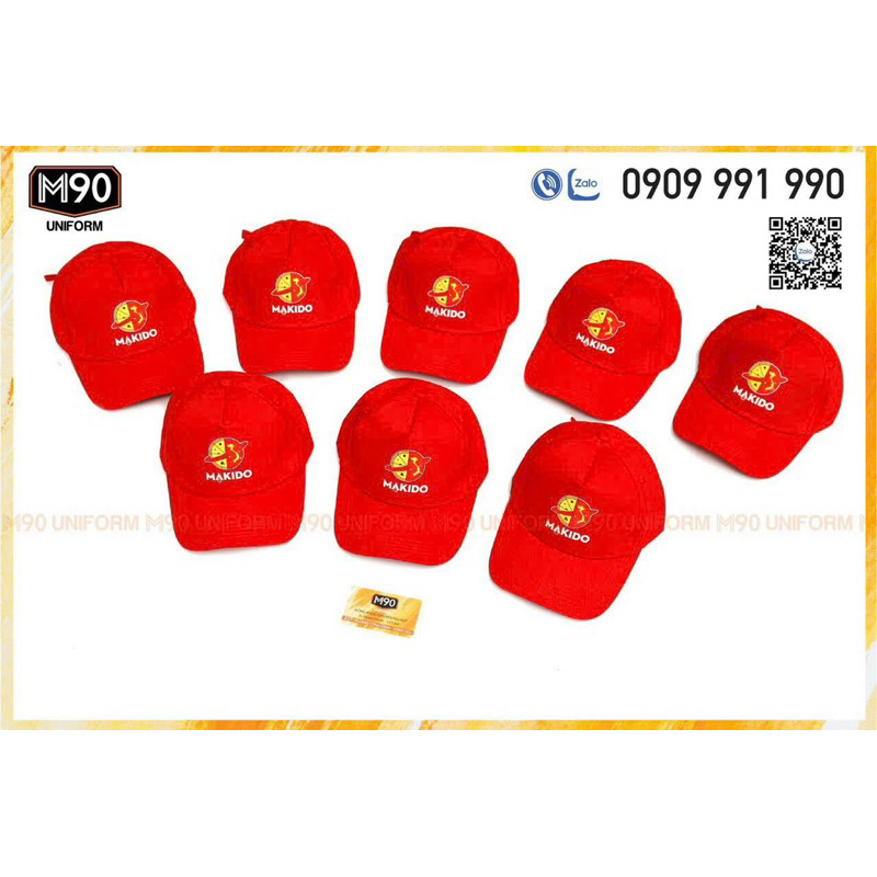 Nón kết Kaki Cotton Cao Cấp in theo yêu cầu, nón in theo yêu cầu in mũ