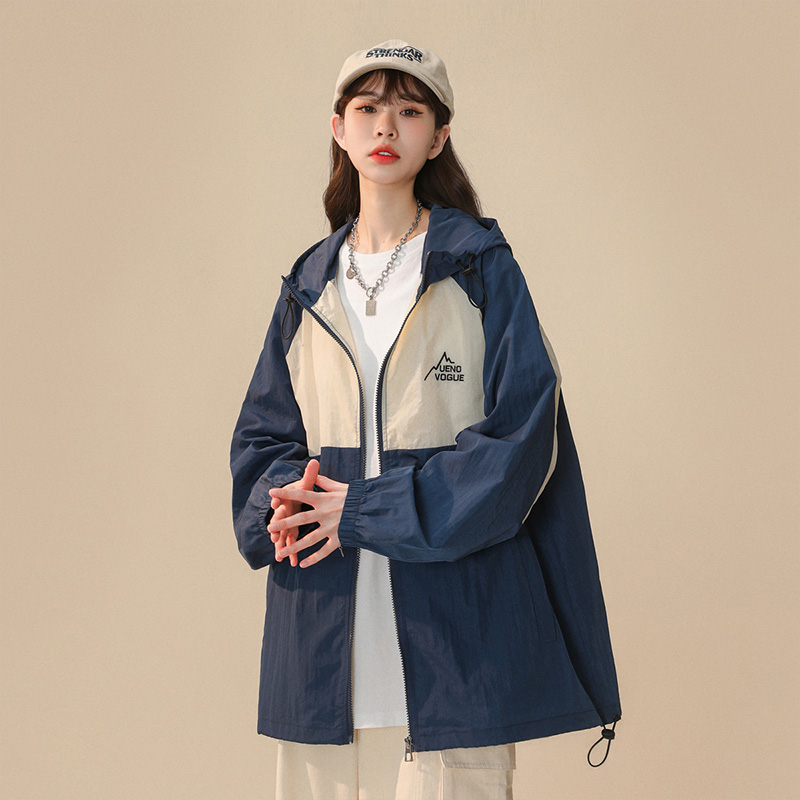 Áo khoác gió nam nữ 2 lớp học sinh from rộng kiểu giáng unisex phối thân 2 màu siêu hót camping wat hót trend 2023