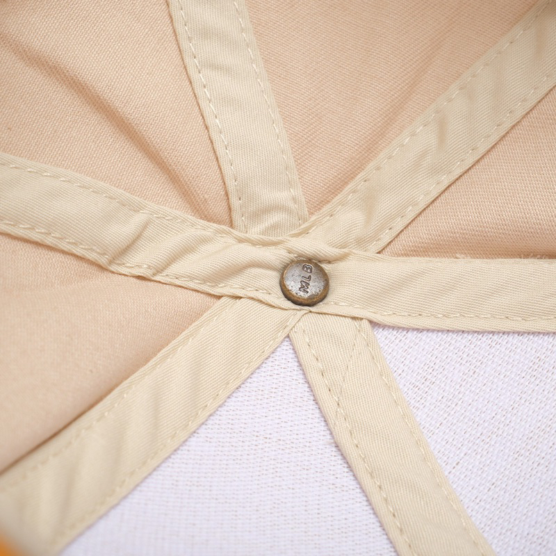 Mũ lưỡi trai Unisex MLB chất liệu vải Kaki logo NY ,nón lưỡi trai Hàn Quốc