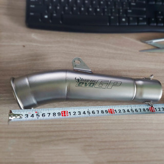 Pô Titan Akrapovic - Pô Con Sâu Titan ( Titan Thật Nhé - Ruột Bông Thủy Tinh - Hàng siêu nét - Đầy Đủ Phụ Kiện))
