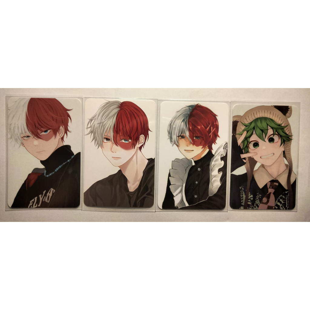 Card artist Anime My hero academia char Shoto, Deku