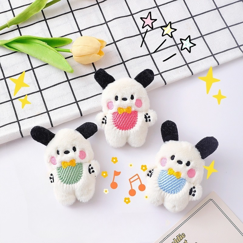 Ghim Cài Áo Gấu Bông Balo Cặp Huy Hiệu Cute PK72