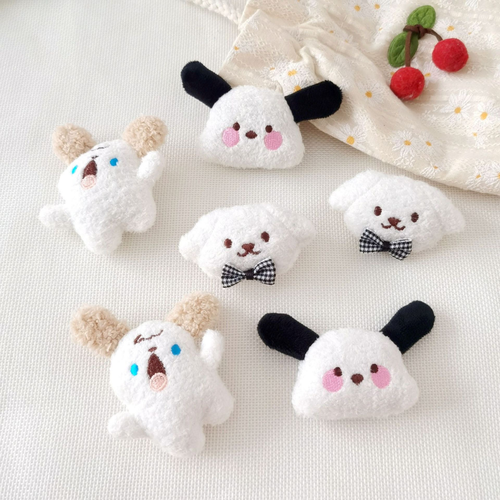Ghim Cài Áo Gấu Bông Balo Cặp Huy Hiệu Cute PK72