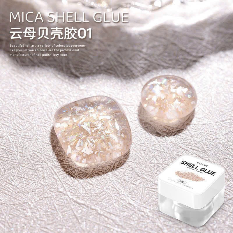 Gel nhũ ẩn xà cừ