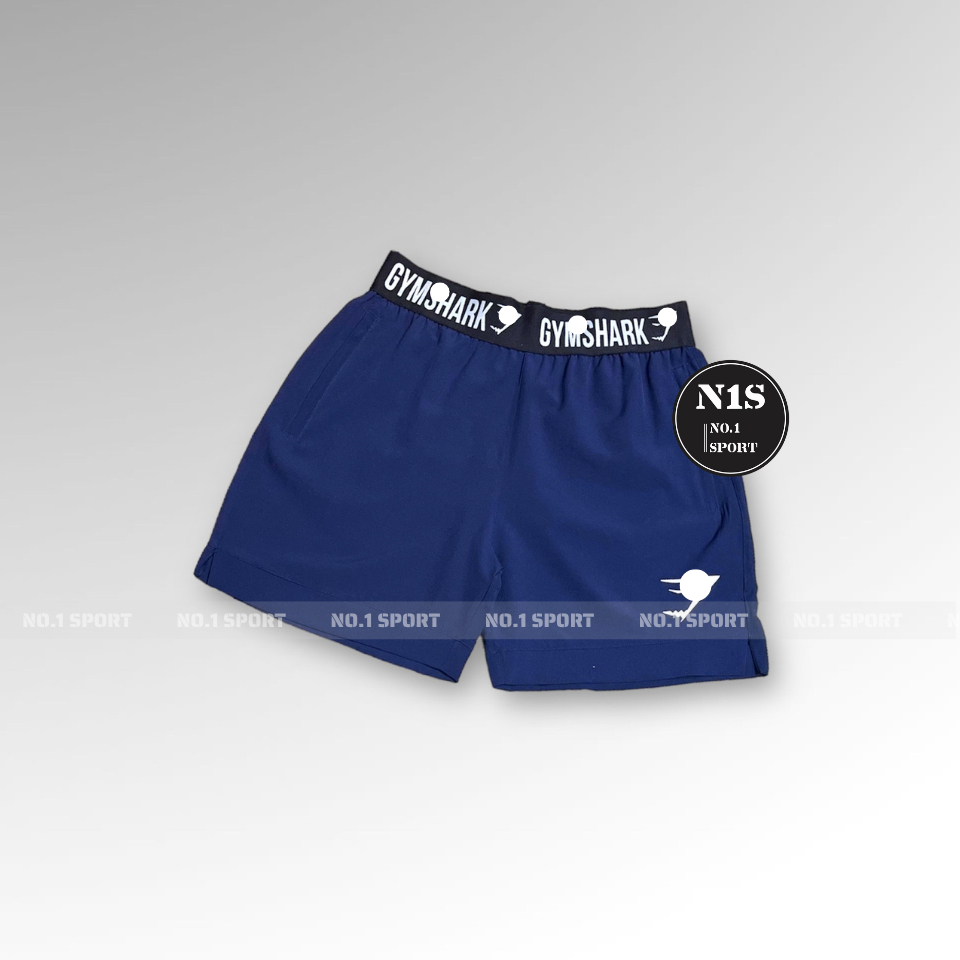 Quần Short Squat Gym, Form Trên Gối, Túi Khóa