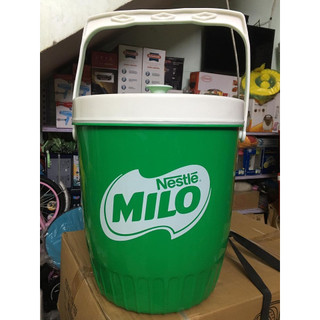 Thùng đá/ Bình đá tròn sọc Milo 26 lít nhựa Hiệp Thành