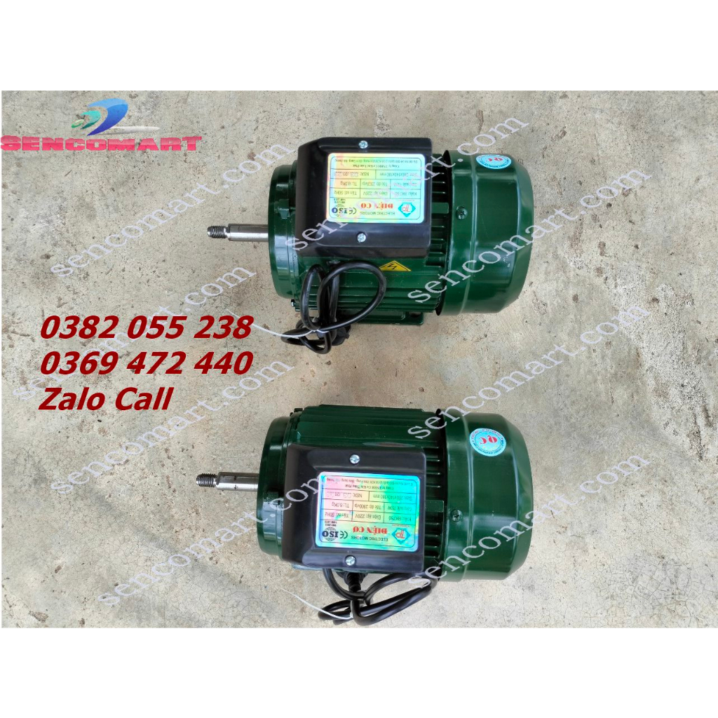 Motor điện 220v 750w vòng quay 2900v/p lõi đồng