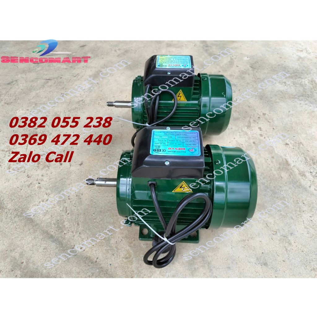 Motor điện 220v 750w vòng quay 2900v/p lõi đồng