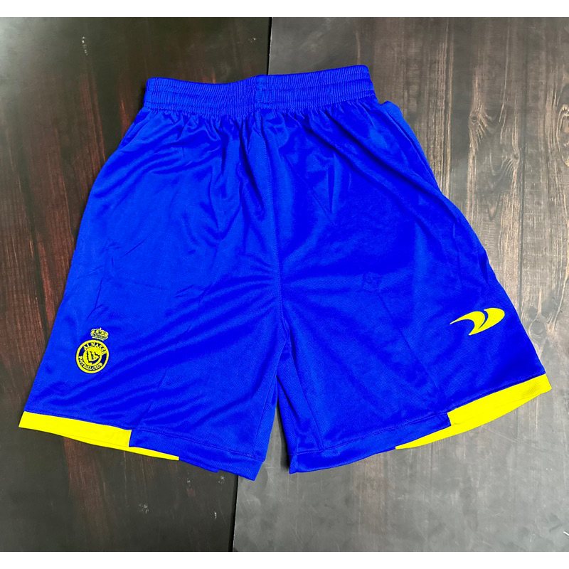 Quần đùi bóng đá clb Al nassr 23/24 vải thái quần thể thao nam mặc nhà
