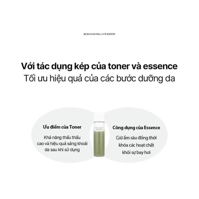 Nước thần Bebalance - Ssuk Latte Booster 120ml