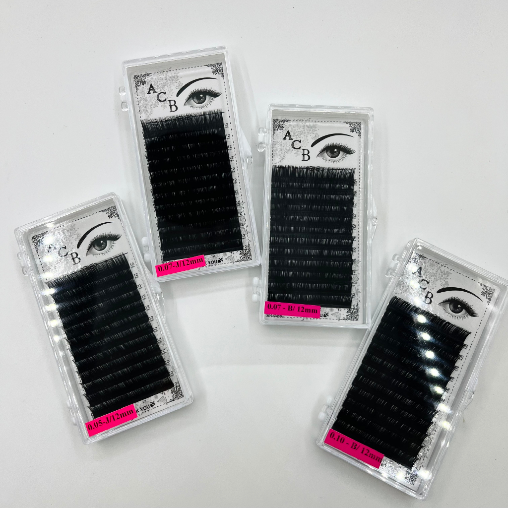 mi khay cong J_B dày 0.05-0.07-0.10_dụng cụ nối mi_Belash Supply