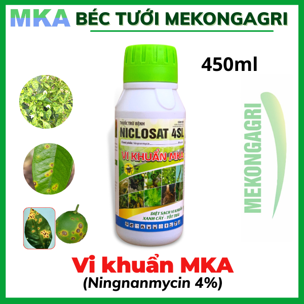 Vi khuẩn MKA Ningnanmycin 4% kích kháng vi khuẩn và nấm