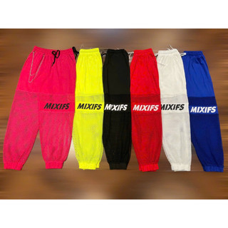Quần jogger chất thun phối lưới