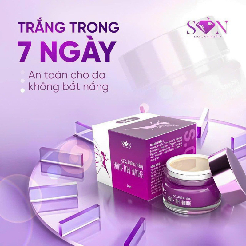 Combo 2 Hủ Kem Face Nám Son Cosmetic + Face Dưỡng Trắng Son Cosmetic Chính Hãng