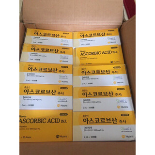 Vỉ Vitamin C Hàn ( vỉ 10 ống)