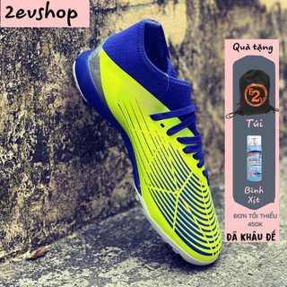 Giày đá bóng Predator Edge.3 Xanh Chuối, giày đá banh thể thao nam cỏ nhân tạo cao cấp - 2EVSHOP