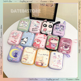 Bóp Ví đựng dây cáp sạc tai nghe sạc dự phòng họa tiết hoạt hình Date84store