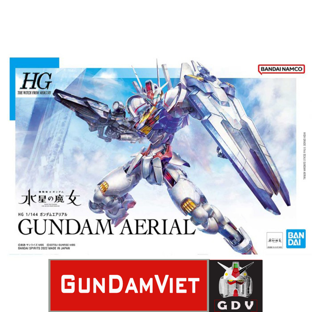 Mô hình Gundam Bandai HG 1/144 Gundam Aerial