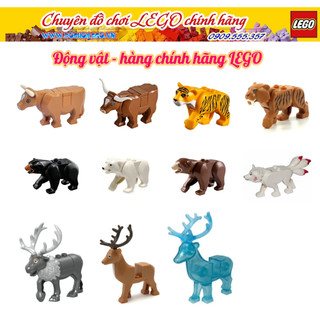 [🐯 ĐỘNG VẬT] Cọp có nanh, cọp/ hổ, gấu đen, gấu nâu, nai, sói 3 đuôi, bò, tuần lộc... Tiger, Wolf, Bear,deer..