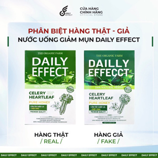 CHÍNH HÃNG COMBO X3 - Nước Uống Detox Cần Tây Diếp Cá Mật Ong DAILY EFFECT