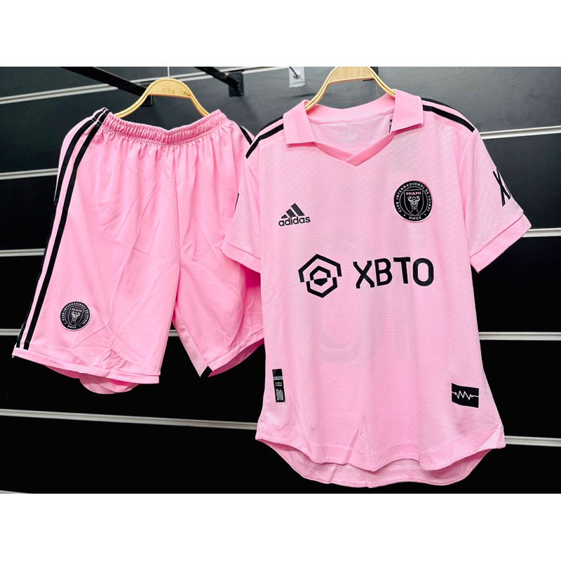 Quần đùi bóng đá clb Miami 23/24 vải thái thoáng mát