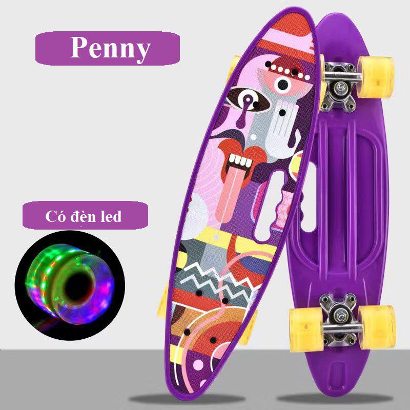 Ván trượt gỗ cho bé - Được chọn màu yêu thích