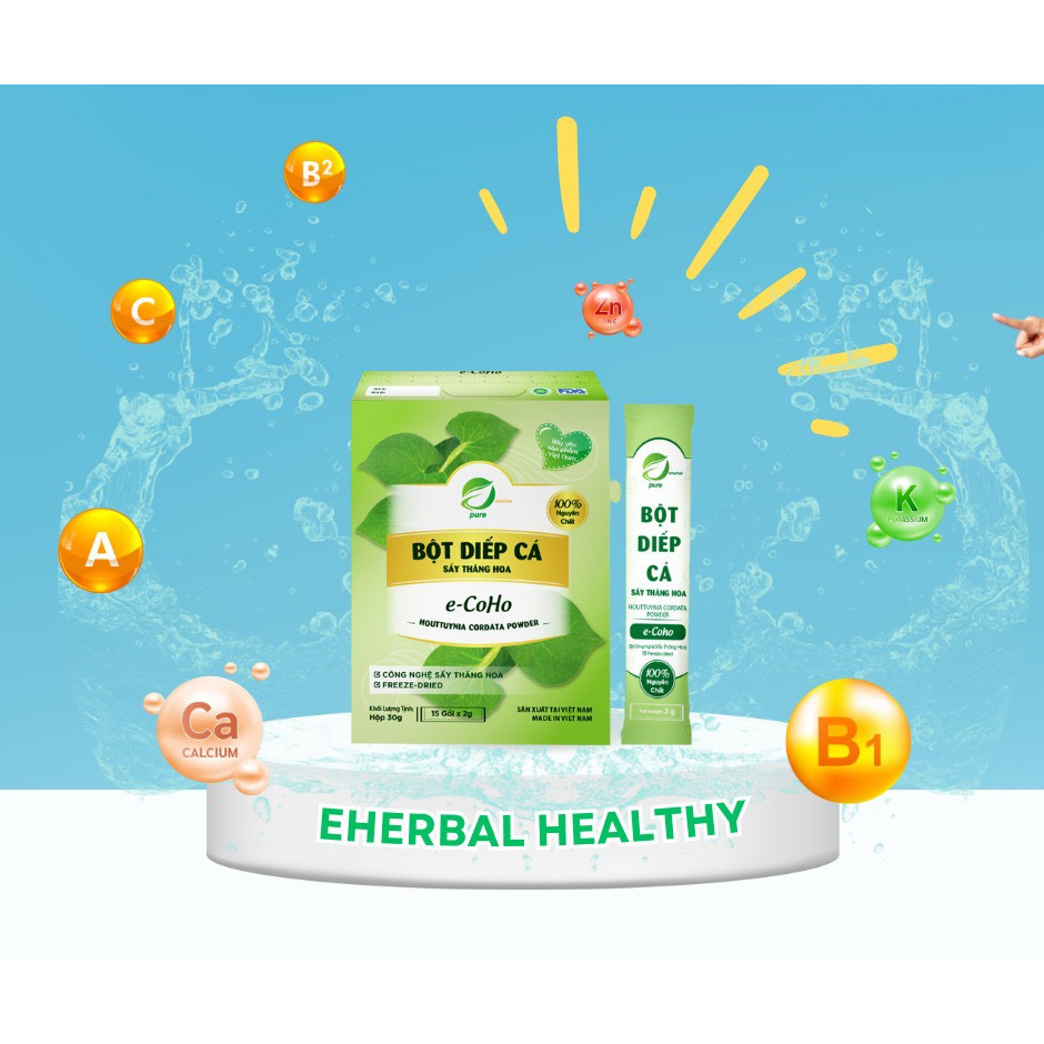 Bột Diếp Cá Eherbal