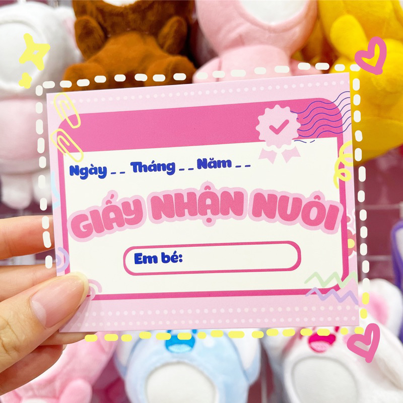 Gấu Bông In Ảnh 3D Theo Yêu Cầu