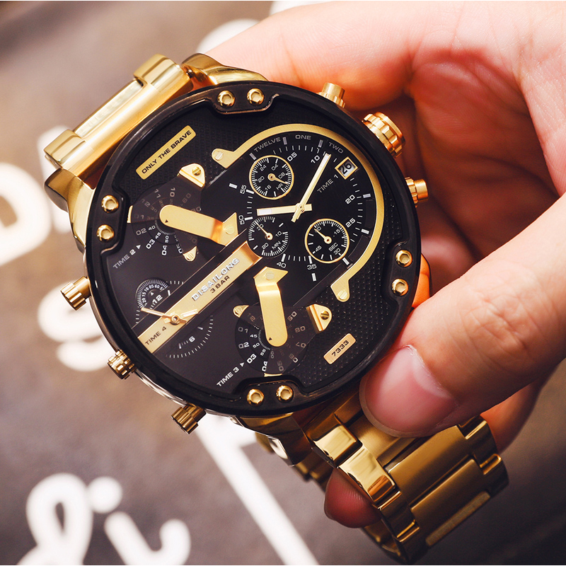 Đồng Hồ Nam GINTAIRUI TD1 Dây Kim Loại Cao Cấp Mặt To Thời Trang Đẹp Giá Rẻ Có Lịch Ngày A1