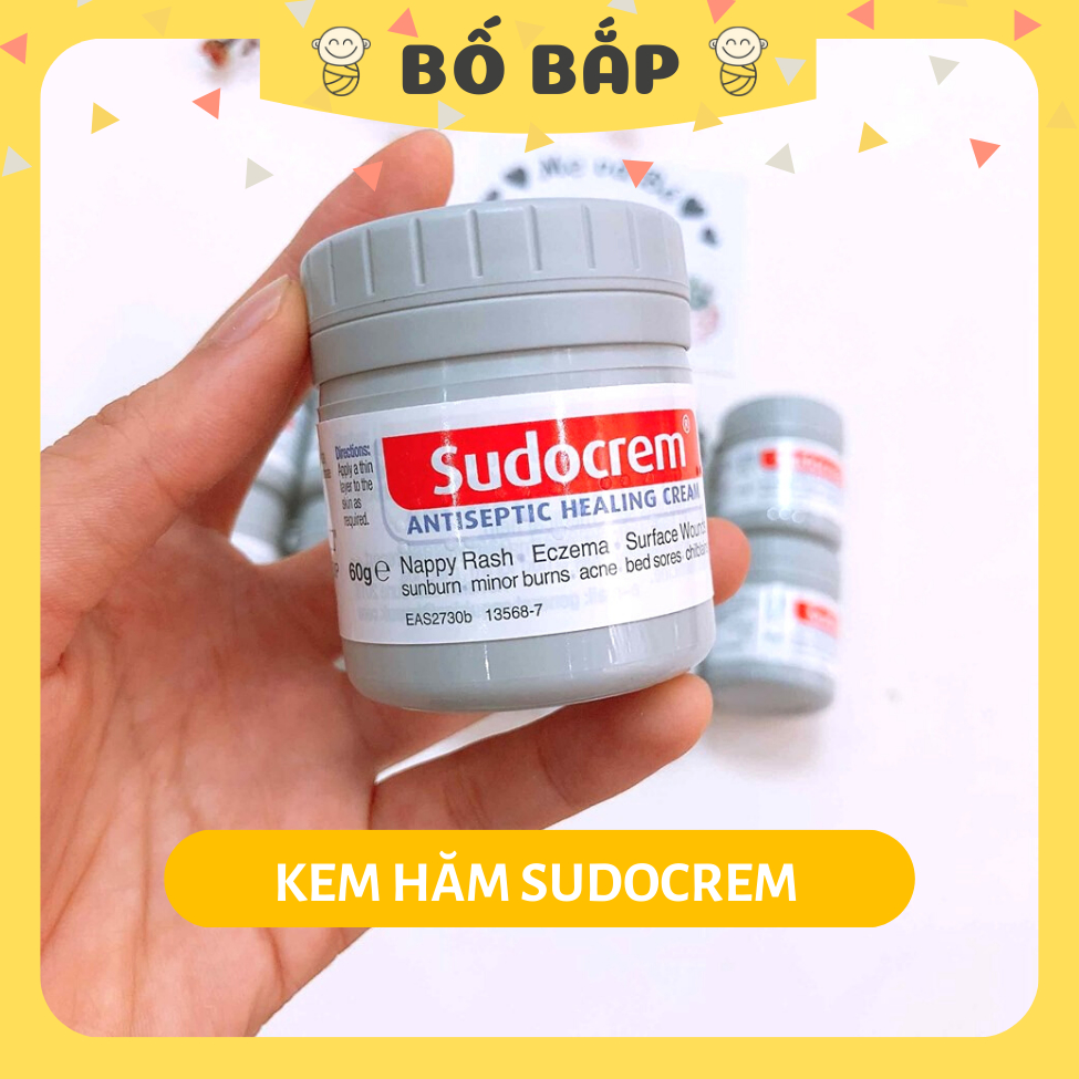 Kem Hăm Sudocrem - Kem Chống Hăm Tã Cho Bé Sơ Sinh Cực Hiệu Qủa 60g - Bố Bắp Store