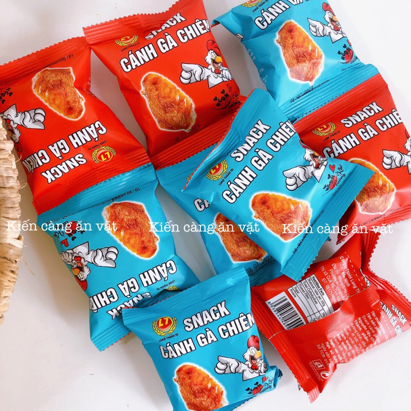 Combo 10 gói snack cá viên chiên, mực chiên bơ, cánh gà giòn mini