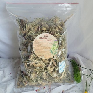 Hoa atiso sấy khô - loại đặc biệt - nhãn nâu - 500g - chế biến tại đặc sản đà lạt lê loan - thanh nhiệt