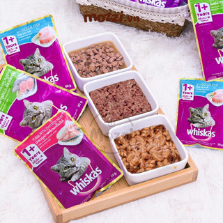 Pate cho mèo Whiskas Gói 80gr