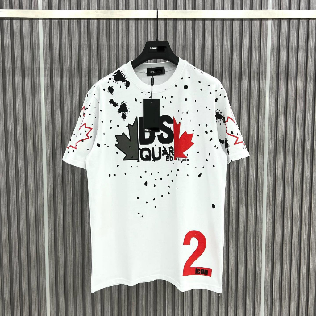 Áo phông DSQ2 icon nam nữ Premium Cotton co giãn 4 chiều Thời Trang Cháy Phố Siêu Đẹp