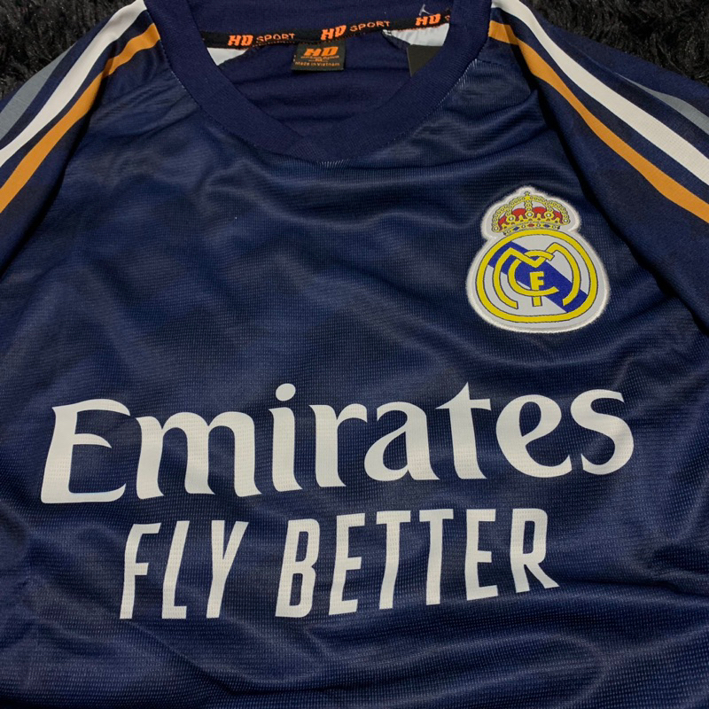 Quần áo bóng đá REAL MADRID vải mè cao cấp mùa giải 2023-2024