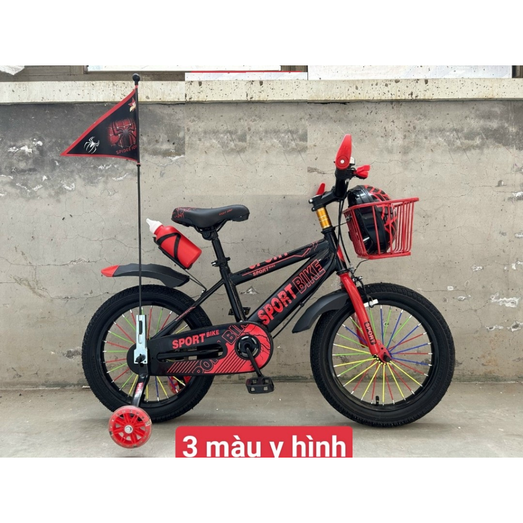 XE ĐẠP THỂ THAO CHO BÉ TỪ 2.5-6 TUỔI SIZE 12-14 INCH