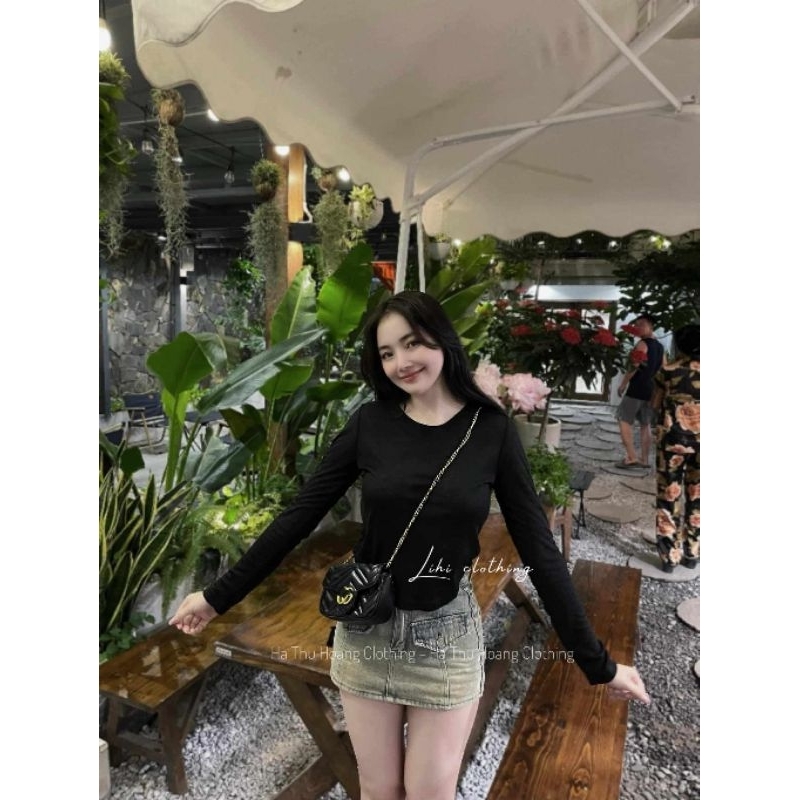 Áo thun giấy dáng đuôi tôm nhẹ hàng QC