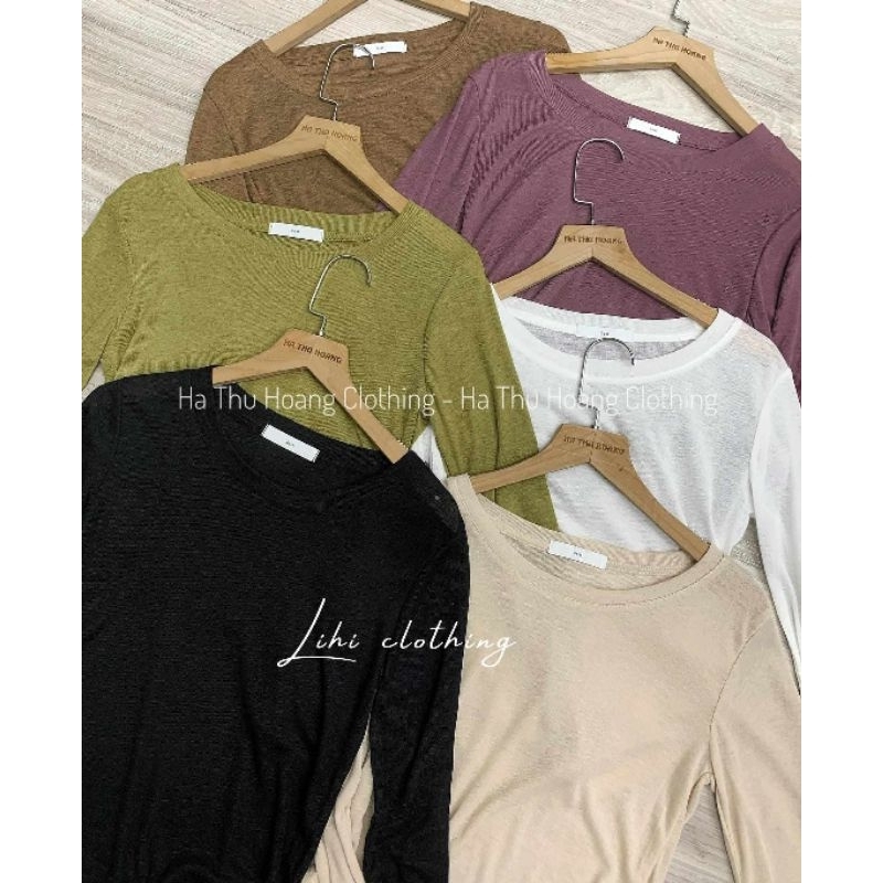 Áo thun giấy dáng đuôi tôm nhẹ hàng QC