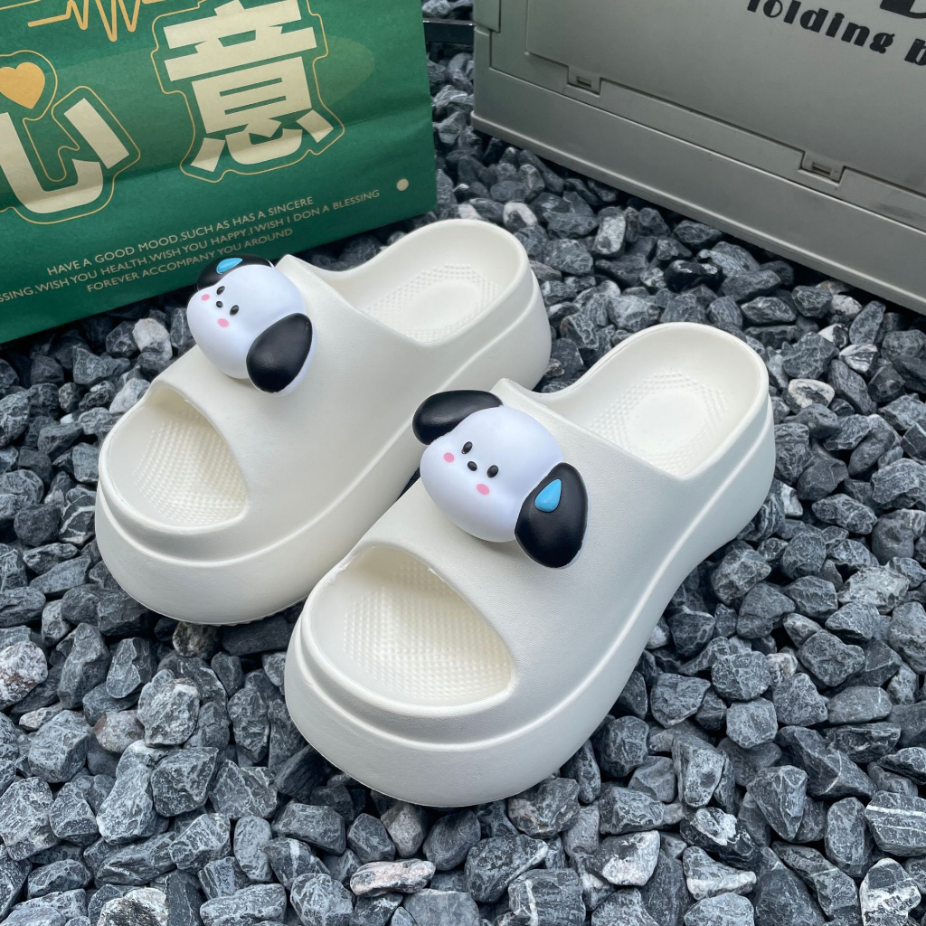 Dép Nữ Corgi đế 7cm Thời trang Phong Cách Tiểu Thư