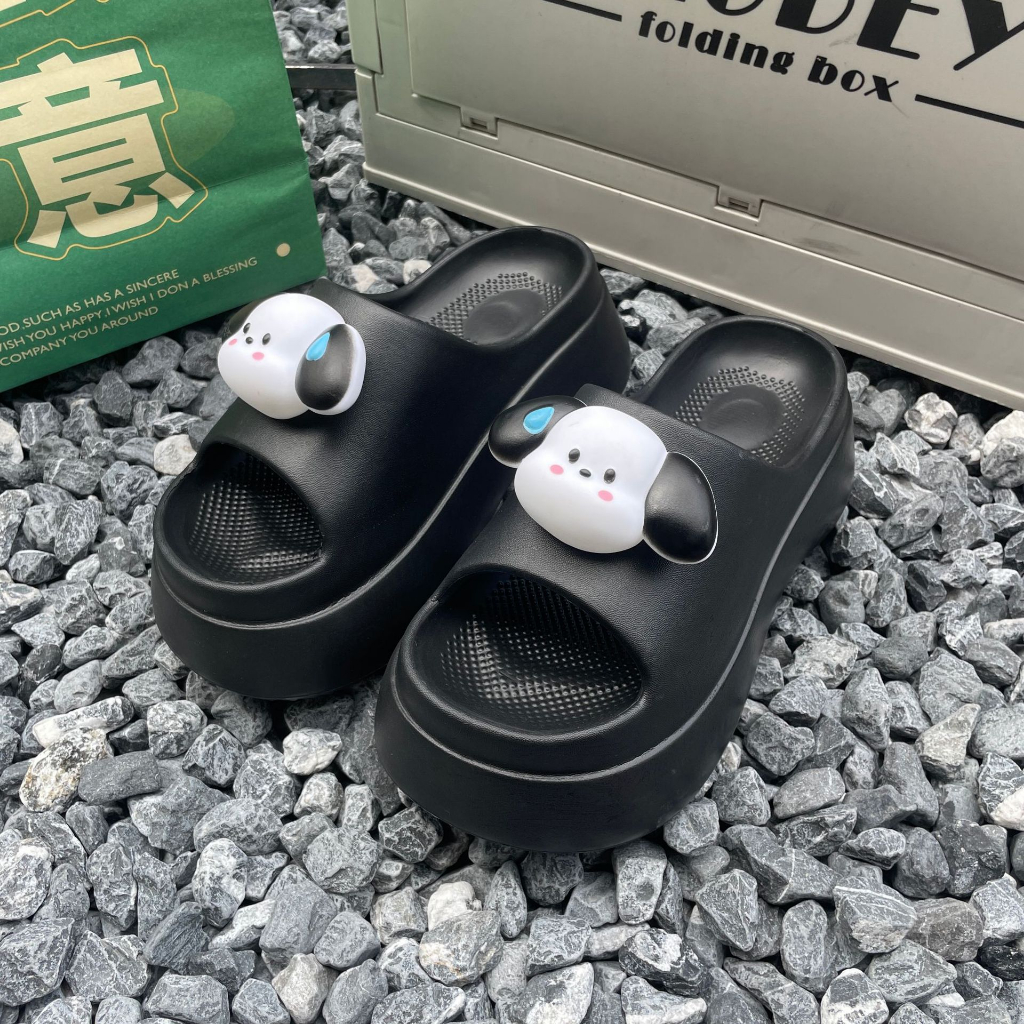 Dép Nữ Corgi đế 7cm Thời trang Phong Cách Tiểu Thư