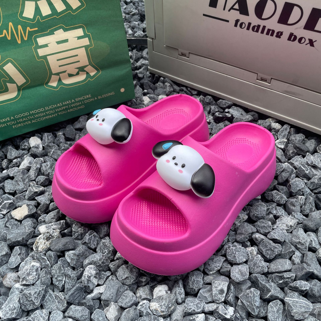 Dép Nữ Corgi đế 7cm Thời trang Phong Cách Tiểu Thư
